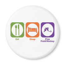 Eet het Hockey van het Spel van de Slaap