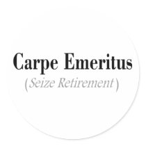 Emeritus Carpe (grijp Pensionering) Giften