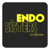 ENDOMETRIOSIS van de ZUSTER ENDO Sticker