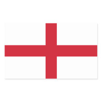 Engelse Vlag Rechthoek Stickers