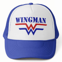 Enige de kerelpartij van Wingman Petten Met Netje