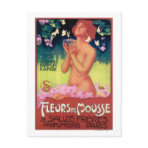 Fleurs DE Mousse Perfume Poster