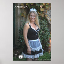Franse TV van het Meisje: Amanda