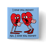 Funny I love you Button