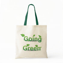 Gaande Groene Zak Draagtas