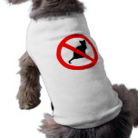 Anti Cat hondenshirt