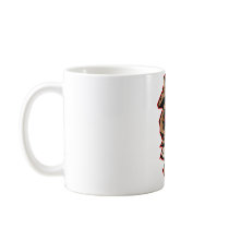 Gek masker Tiki Koffie Beker
