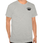 Gekruist Zes T-shirt van de Kanonnen van de Schutt
