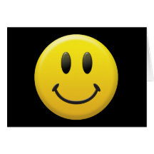 Gelukkig Gezicht Smiley Kaarten