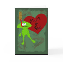 Geplakt op u de Kaart van de Valentijnskaart