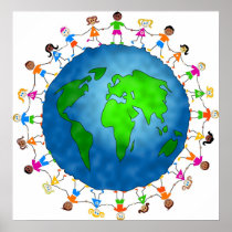Globale Jonge geitjes Poster