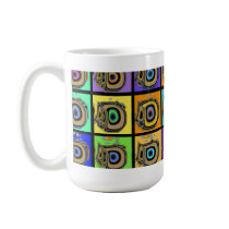 GLOBS in BLOKKEN Koffie Mok