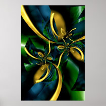 goud op groen