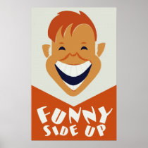 Grappige Kant op Poster