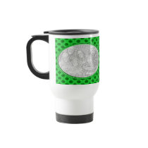 groen bloemenfotokader