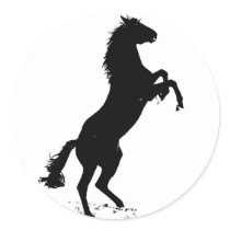 Grootbrengend Paard Sticker