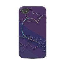 Harten Verbonden iPhone4/4S Geval Tough Iphone 4 Hoesjes