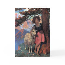 Heidi door Jessie Wilcox Smith Wenskaarten