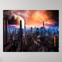 Het Art. van de Fantasie van Scifi "van de Slaap v Print