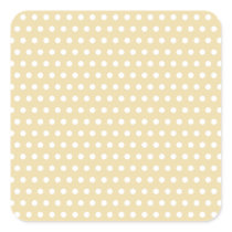 Het beige en Witte Patroon van de Stip. Spotty. Sticker