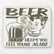Het bier helpt u opnieuw Jong voelen