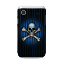 Het blauwe Geval van de Melkweg van Samsung van de Samsung Galaxy Hoesje