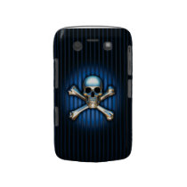 Het blauwe Gewaagde Geval van de Bes van de Schede Blackberry Bold Hoesjes