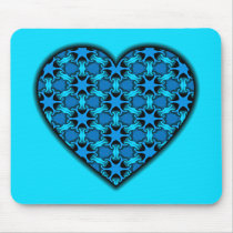 Het blauwe Kosmische Hart van de Uitbarsting