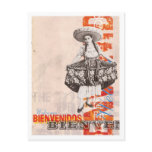 Het briefkaart van Bienvenidos