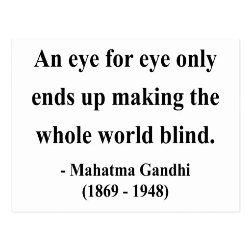 Het Citaat van Gandhi 3a Briefkaart Zazzle Het Citaat van Gandhi 3a Briefkaart Zazzle