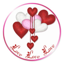Het Decor van het hart Stickers