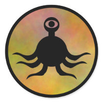 Het Gevaar van het Monster van de tentakel Sticker