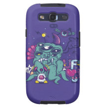 Het geval van de Melkweg van Samsung S3 vibe, UFO Galaxy S3 Hoesjes