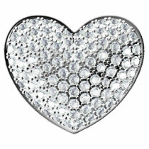 Het Hart van de diamant Acryl Uitsnede
