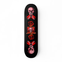 Het Hart van de Schedel van de Tatoegering van de  Skateboards