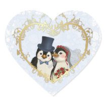 Het Huwelijk van de pinguïn Sticker