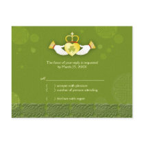 Het Ierse St. Patrick Huwelijk RSVP van de Dag (4.