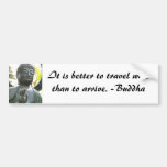 Het is beter om de Sticker van de Bumper goed te r Bumpersticker