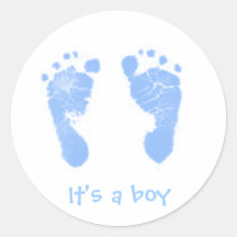 Het is een jongen! - sticker