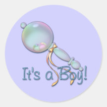 HET IS EEN RAMMELAAR VAN HET BABY VAN DE JONGEN DO STICKER