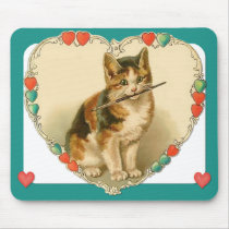 Het Katje van het calico in Hart