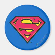 Het Klassieke Logo van de superman Koelkast Magneetje