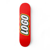Het klassieke skateboard van het embleem