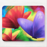 Het kleurrijke Art. van Mousepad van de Vlinder