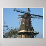 Het Nederlandse Poster van de Windmolen