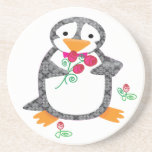 Het Onderzetter van de Pinguïn van het damast
