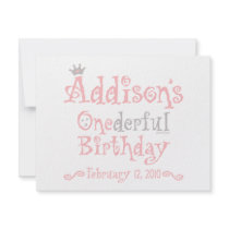 Het Ontwerp van de douane - Addison Custom Uitnodigingen