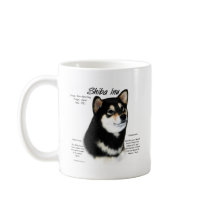 Het Ontwerp van de Geschiedenis van Inu van Shiba  Koffie Bekers