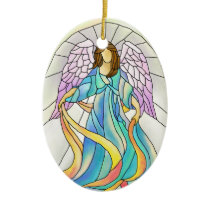 Het Ornament van het Gebrandschilderd glas van de 