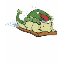 Het Overhemd van Ankylosaurus van Sledding